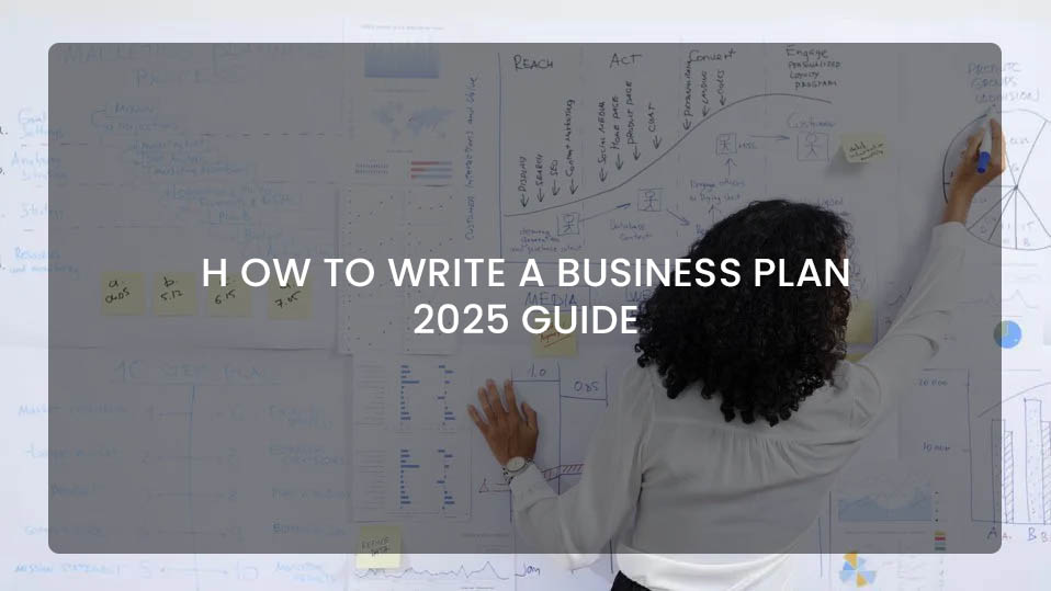 how to write a business plan