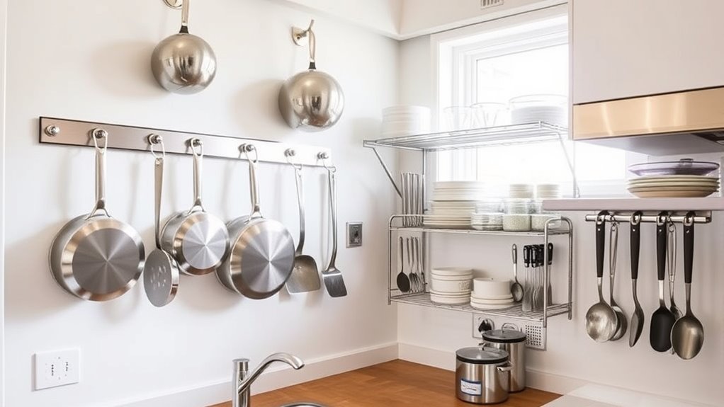accessible hanging kitchen tools