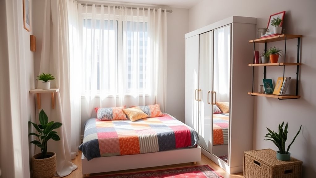 affordable small bedroom decor