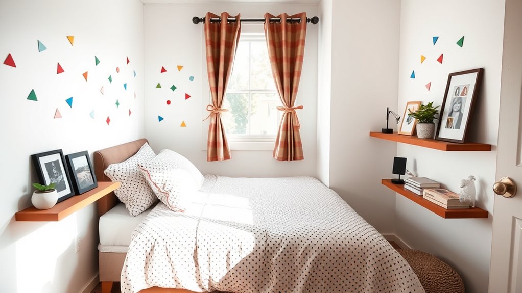 affordable small space decor