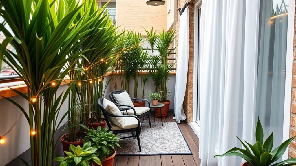 balcony privacy and wind barriers