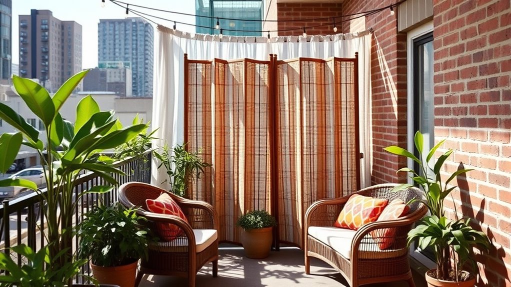 balcony privacy tips for apartments