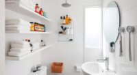 bathroom storage tips
