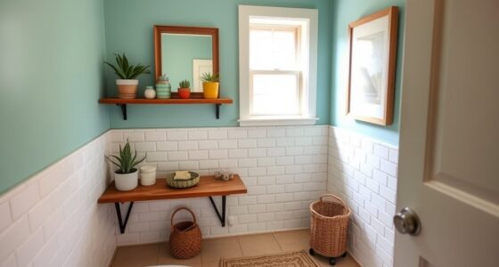 budget friendly small bathroom decor