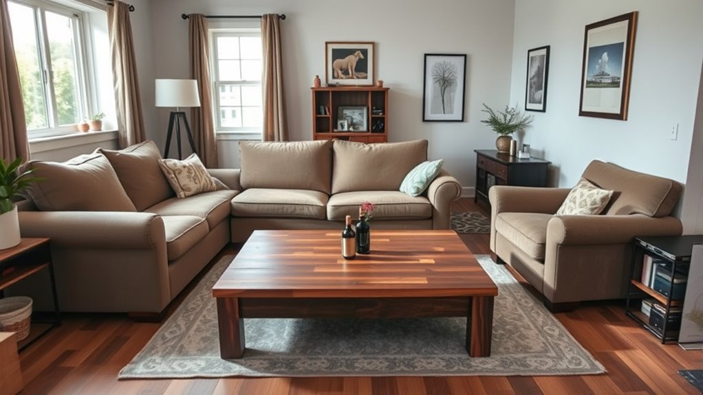 choose appropriately scaled furniture