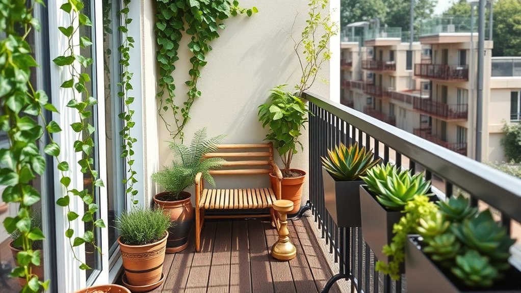 choose compact drought resistant plants