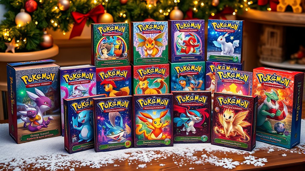 choosing festive pok mon tcg