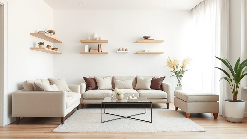 clear balanced spacious living