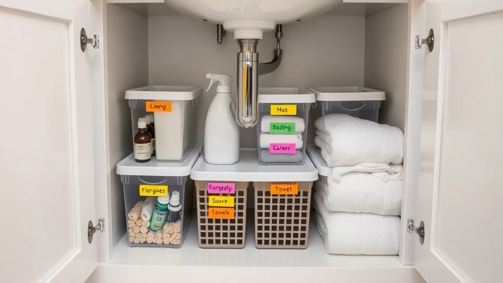 clear labels improve organization