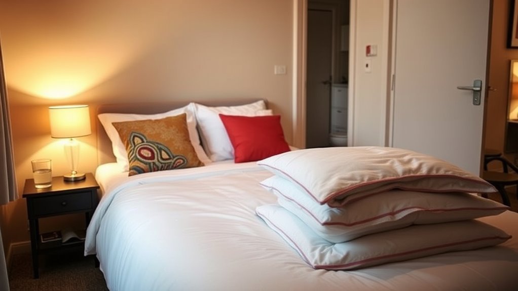 comfortable organized inviting sleep area