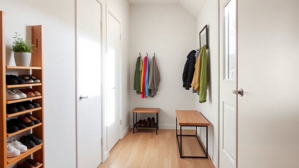 compact entryway organization tips