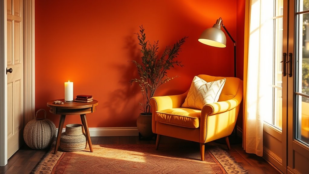 cozy luxurious earthy tones