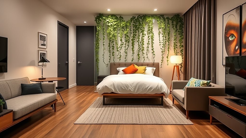 create cozy private sleep space