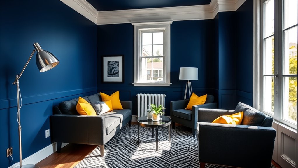 create depth with contrast