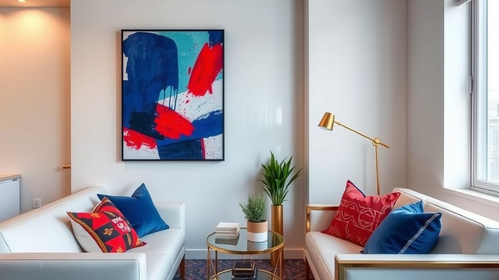 create dynamic visual focal points