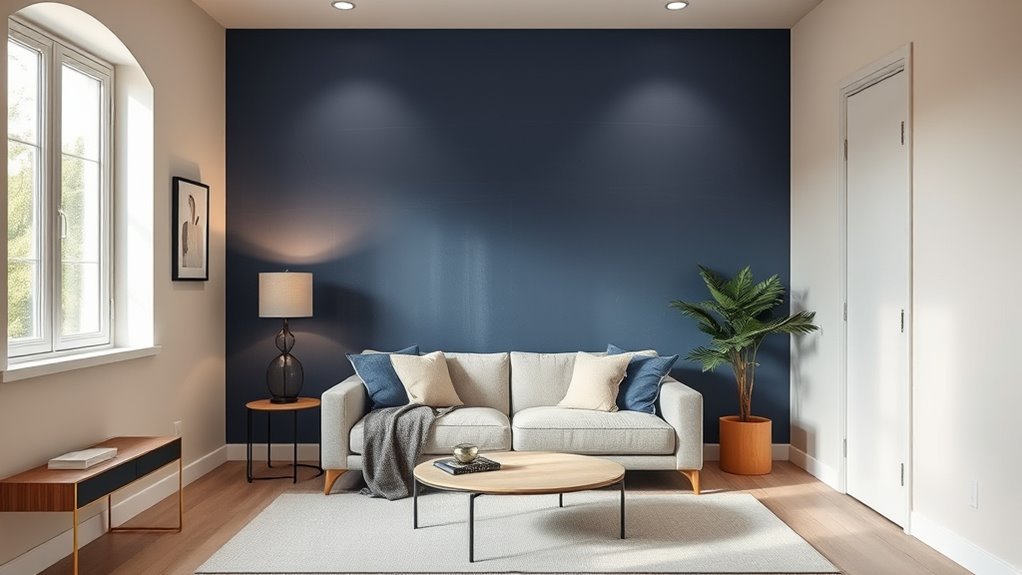 create eye catching accent wall