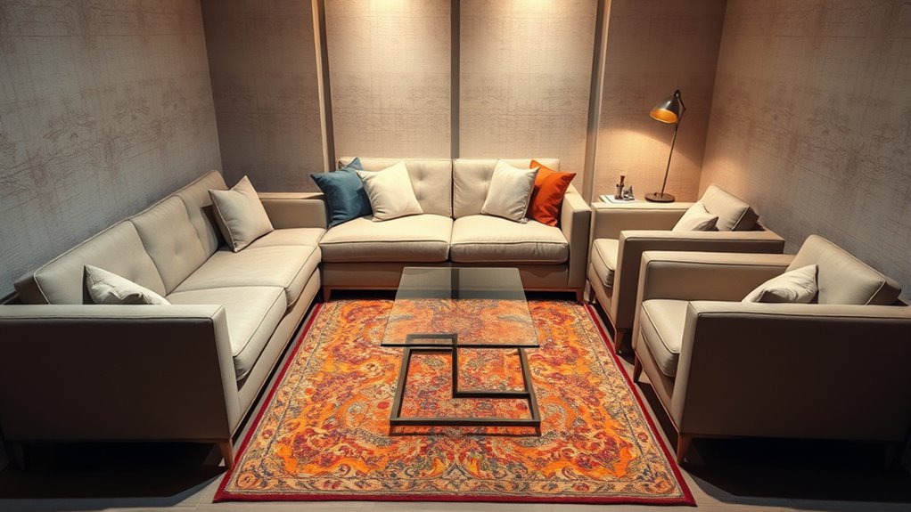 create inviting conversation spaces