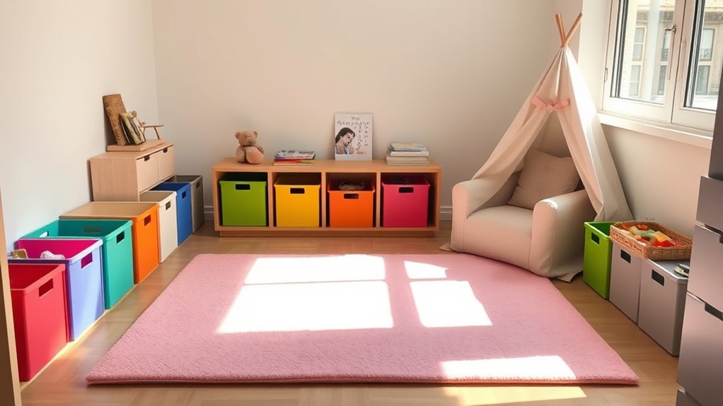 create safe indoor play space