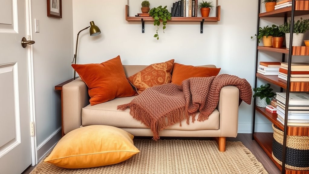create warm textured spaces