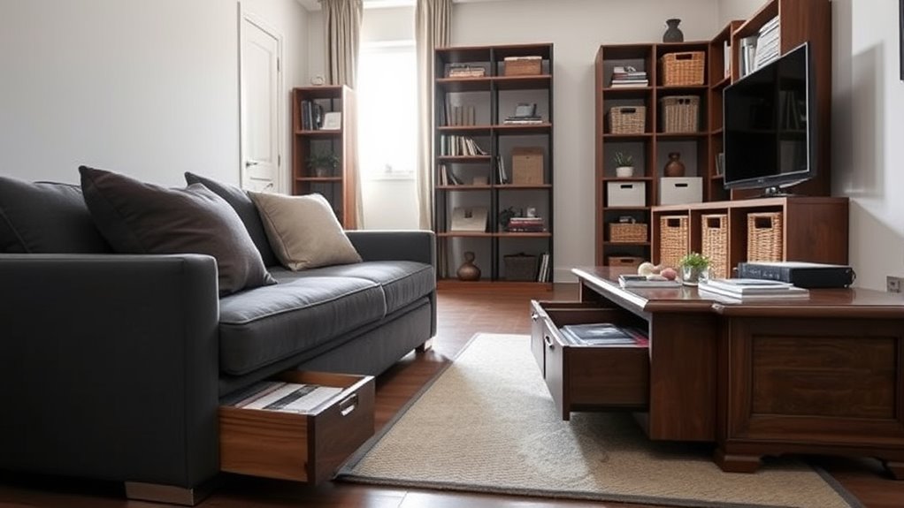 creative furniture storage solutions