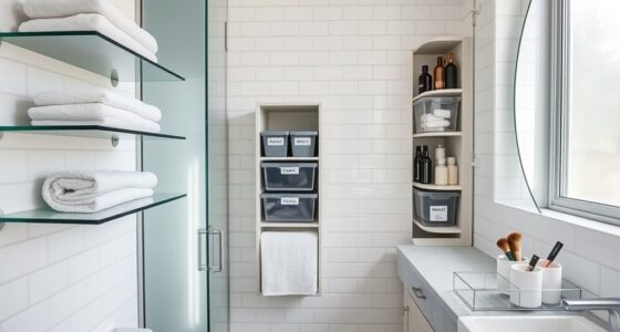 creative small bathroom storage