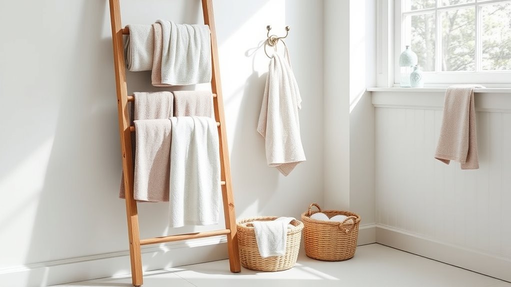 creative towel organization tips