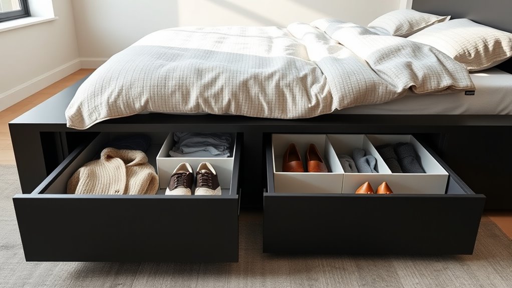 customizable under bed storage solutions