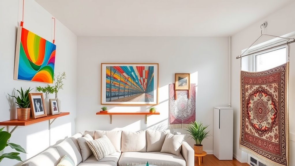 damage free art display options