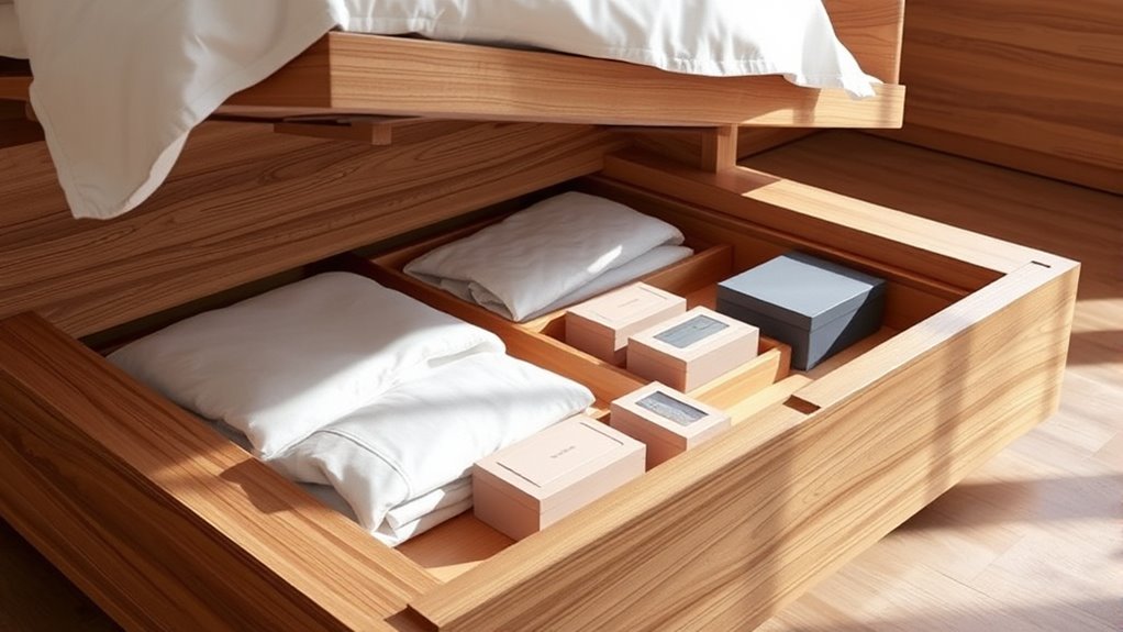 discreet under bed storage solution