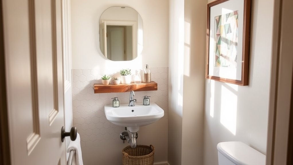 diy small bathroom decor