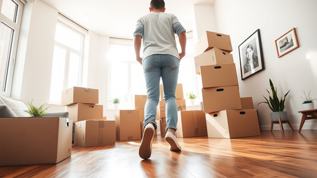 downsize from house to apartment