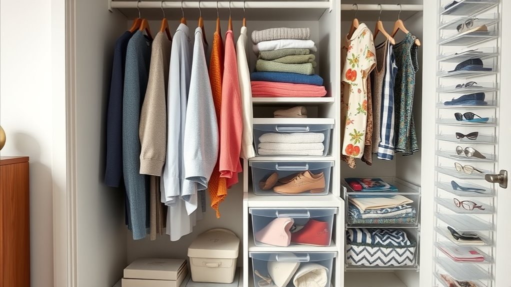 efficient closet organization tips