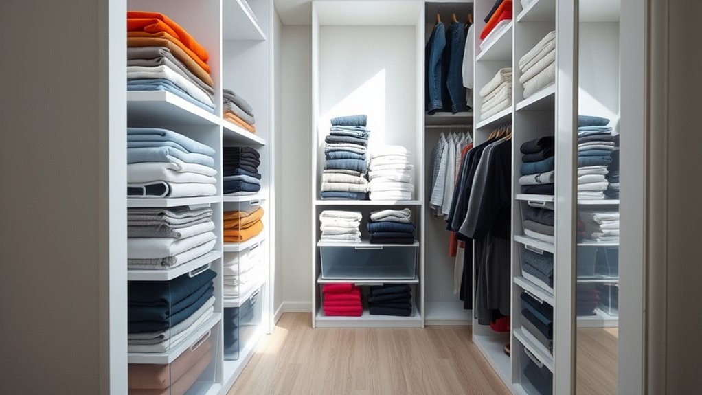 efficient folding and storage