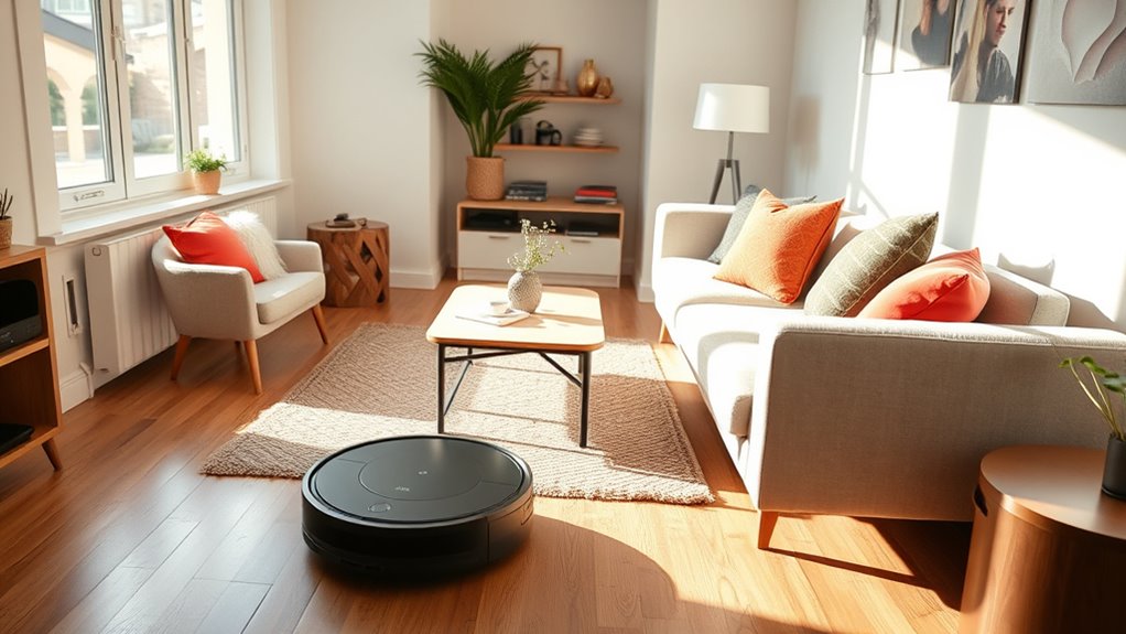 efficient small space cleaning