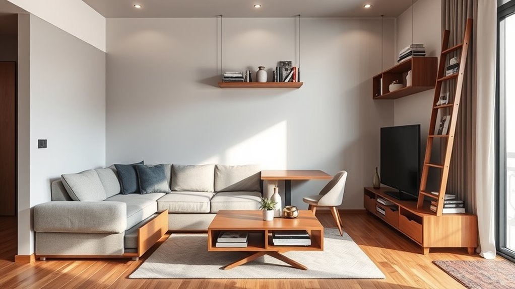 efficient small space organization