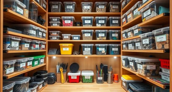 efficient tiny home organization