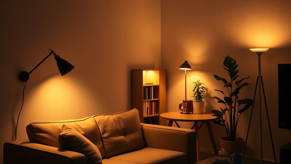 highlighting features with lighting