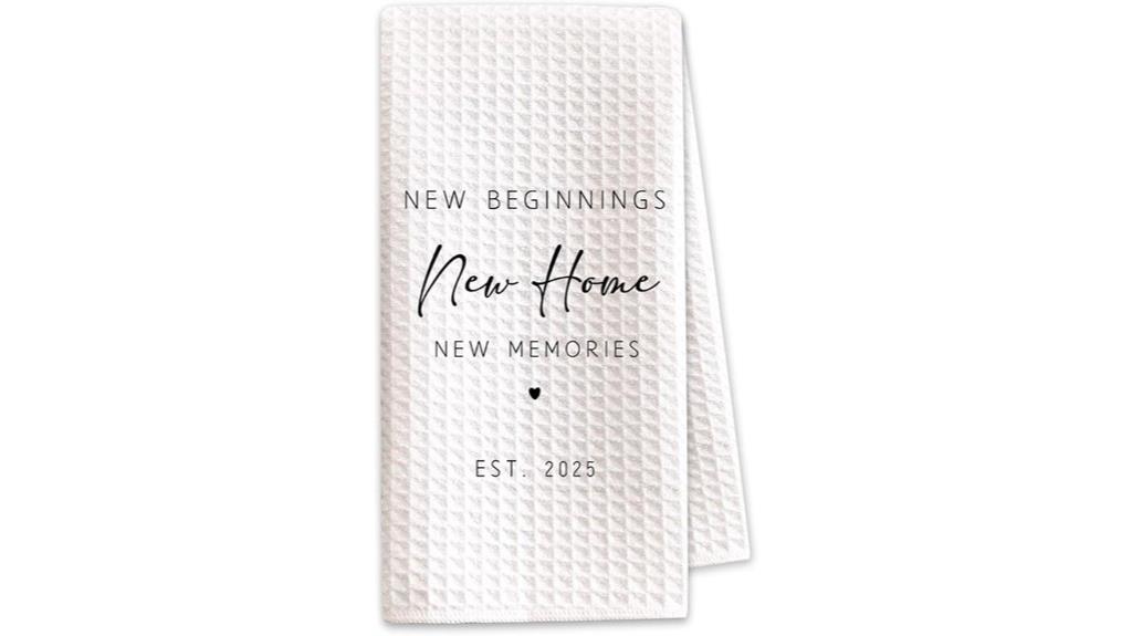 housewarming kitchen towel gifts