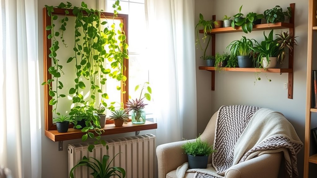 indoor plants boost mood