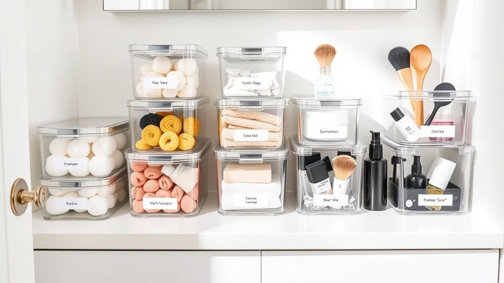 label and organize containers