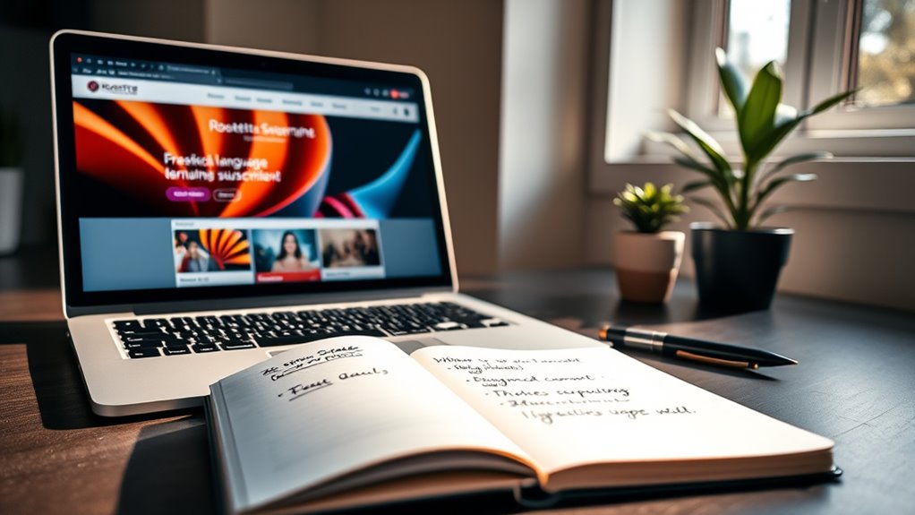 language learning features prioritized