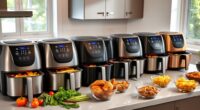 large family air fryers