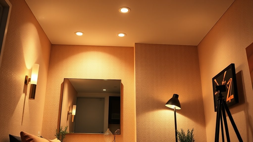 layered lighting enhances versatility