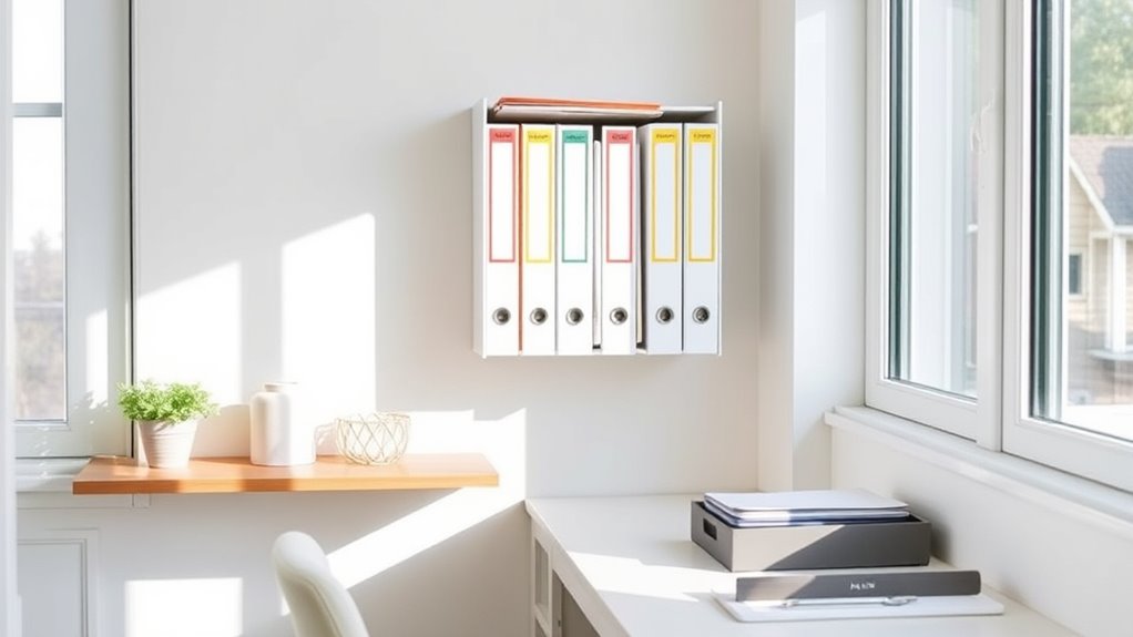 maintain organized filing system