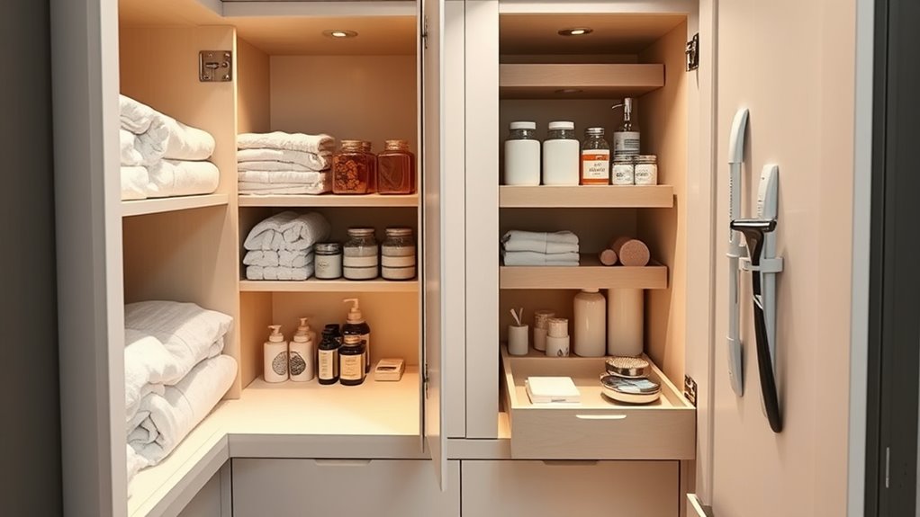maximize cabinet storage efficiently