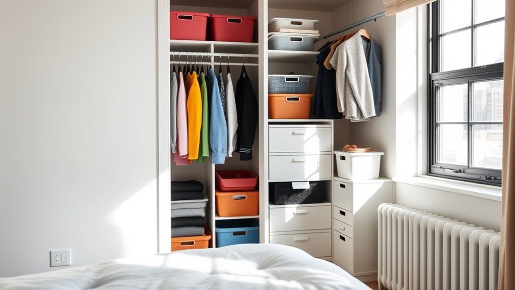 maximize closet and storage