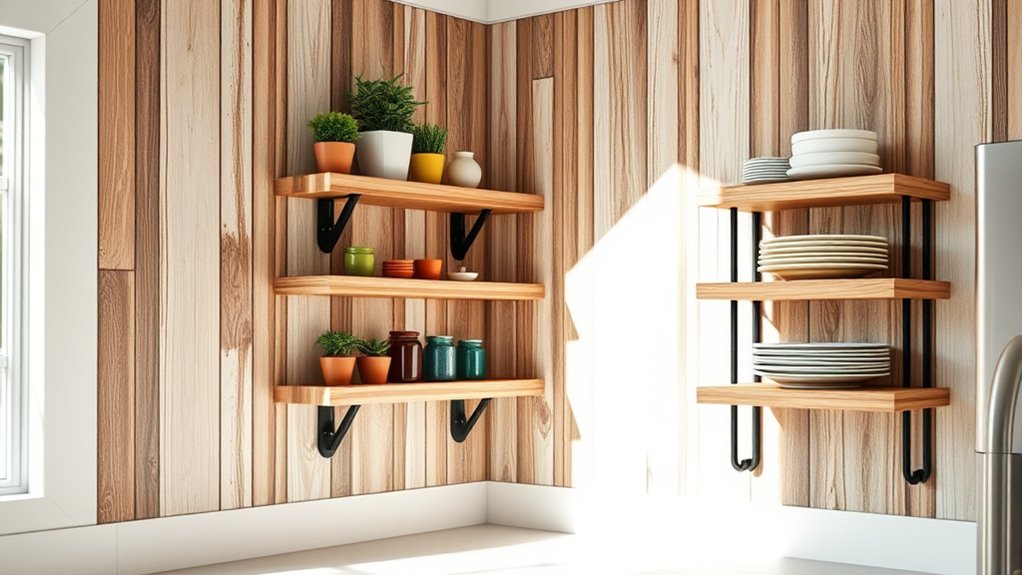 maximize corner storage space