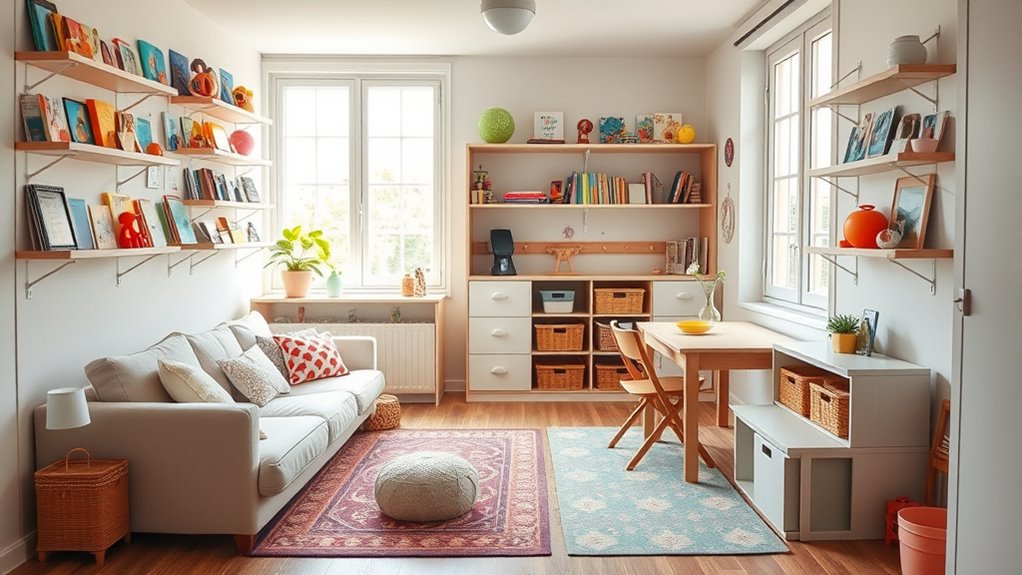 maximize small apartment storage