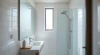 maximize small bathroom space