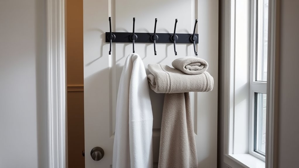 maximize small bathroom space